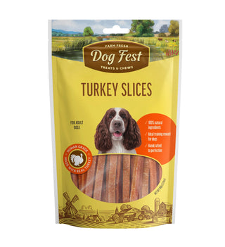 Dog Fest Turkey Slices 90g