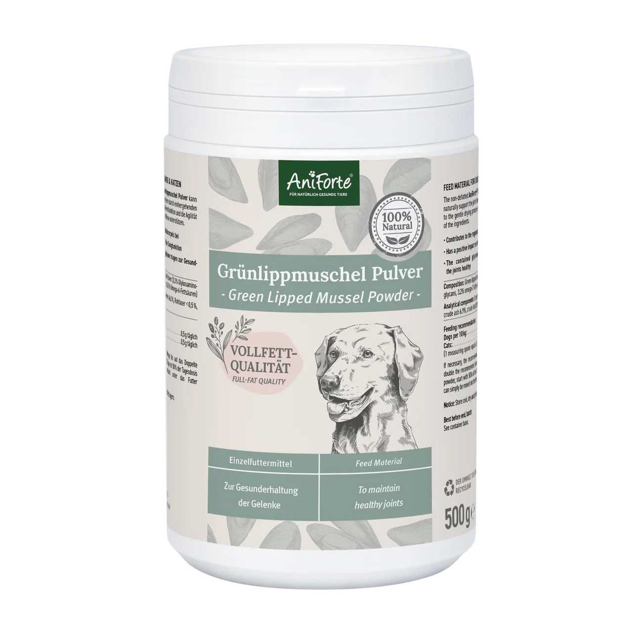 AniForte Green Lipped Mussel Powder 250g