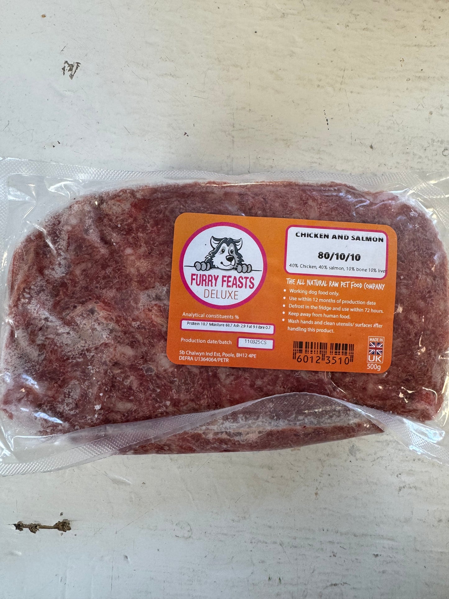 Furry Feast 500g ALL FLAVOURS