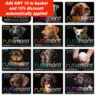 Nutriment 500g Tubs ALL Flavours
