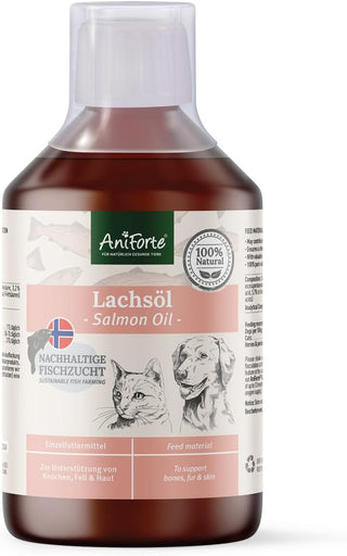 AniForte Salmon Oil for Cats & Dogs