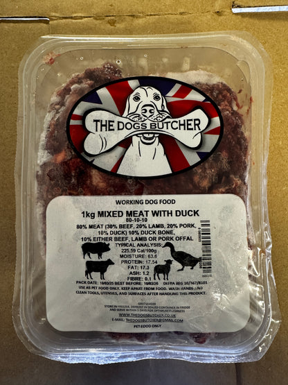 Dogs Butcher 1kg ALL Flavours