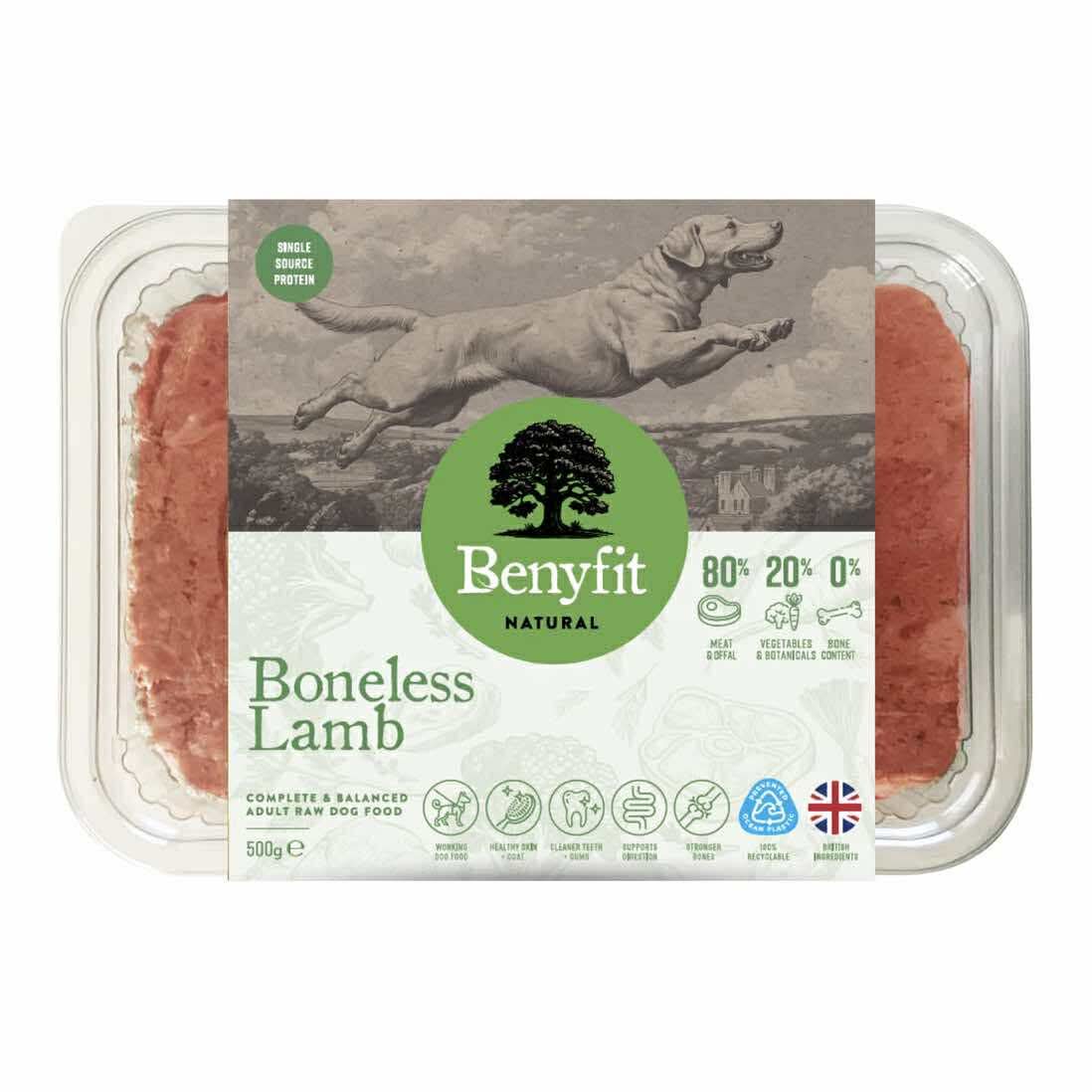 Benyfit Natural Boneless Complete with Veg 1kg ALL FLAVOURS