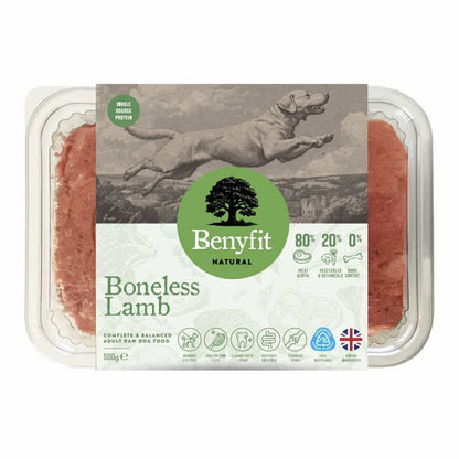 Benyfit Natural Boneless Complete with Veg 1kg ALL FLAVOURS