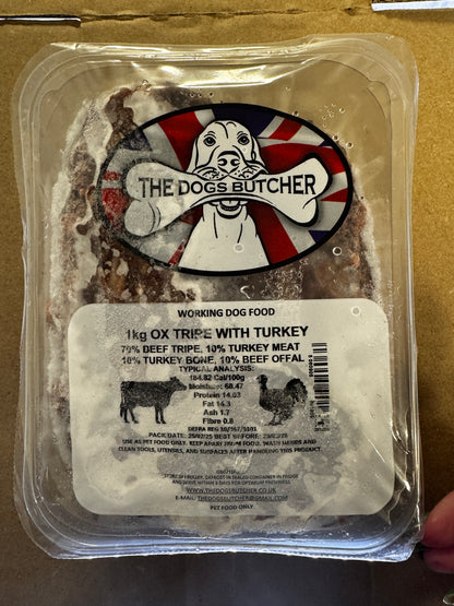 Dogs Butcher 1kg ALL Flavours
