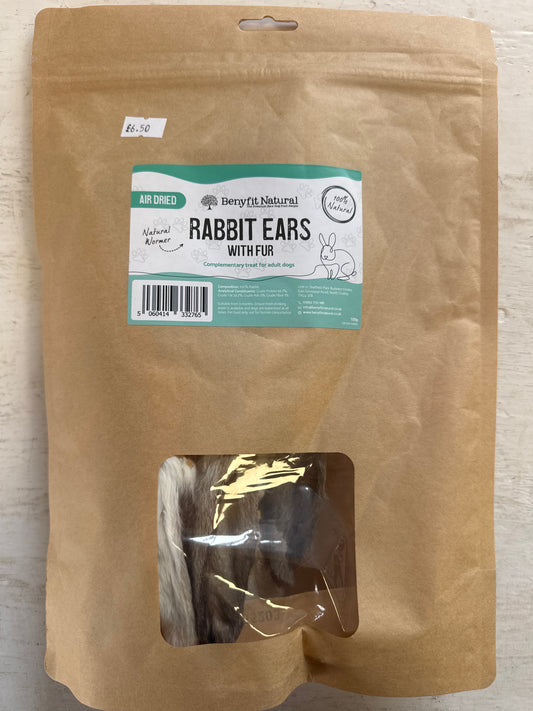 Rabbit Ears with Fur 100g