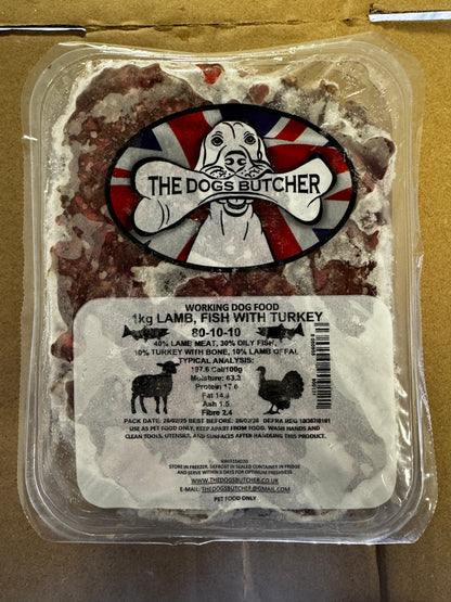 Dogs Butcher 1kg ALL Flavours