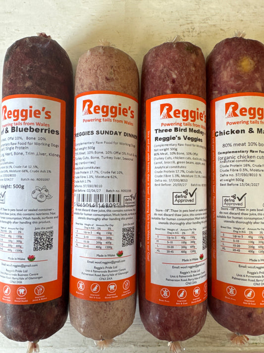 Reggie’s Raw 500g