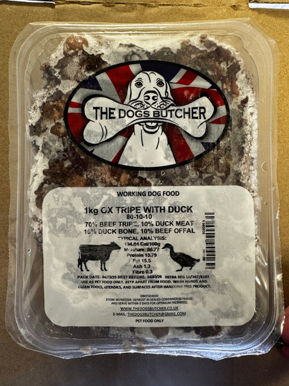Dogs Butcher 1kg ALL Flavours