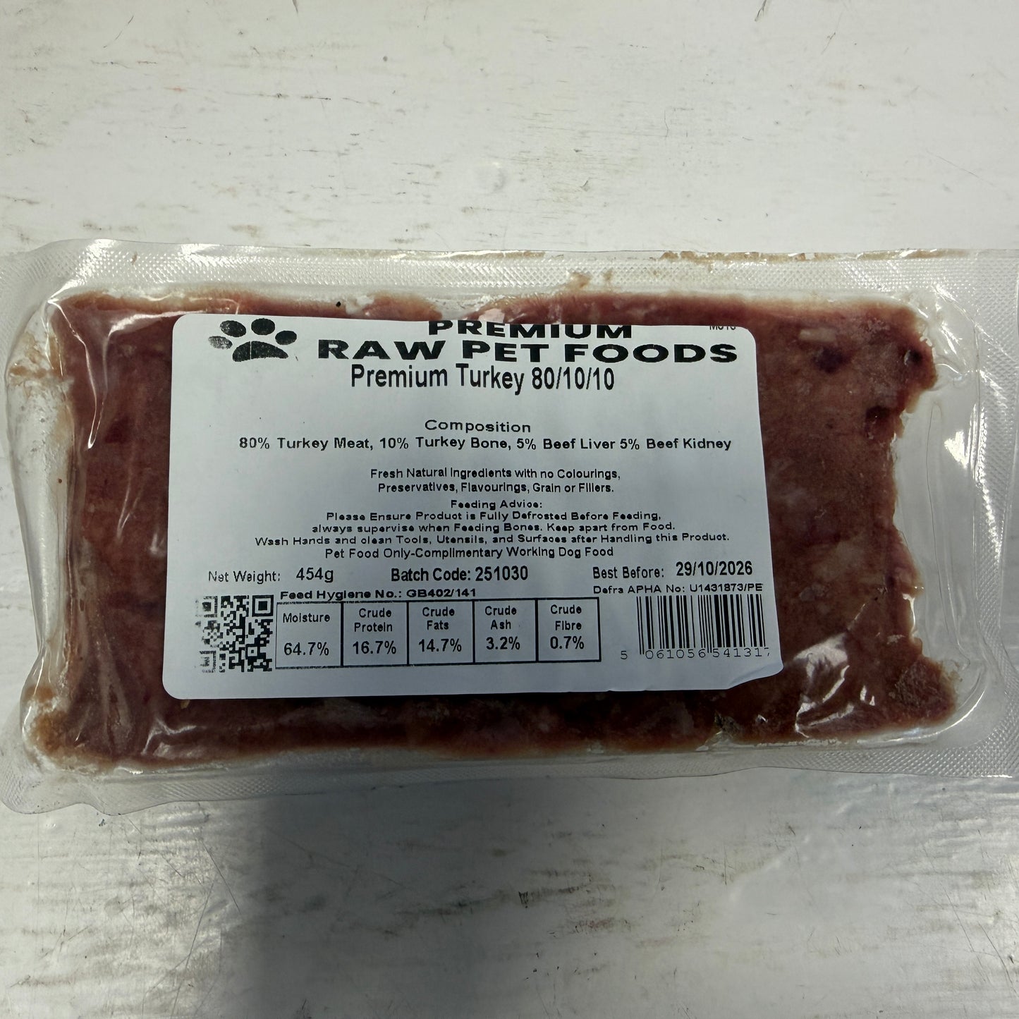 454g 80/10/10 Single Protein ALL FLAVOURS