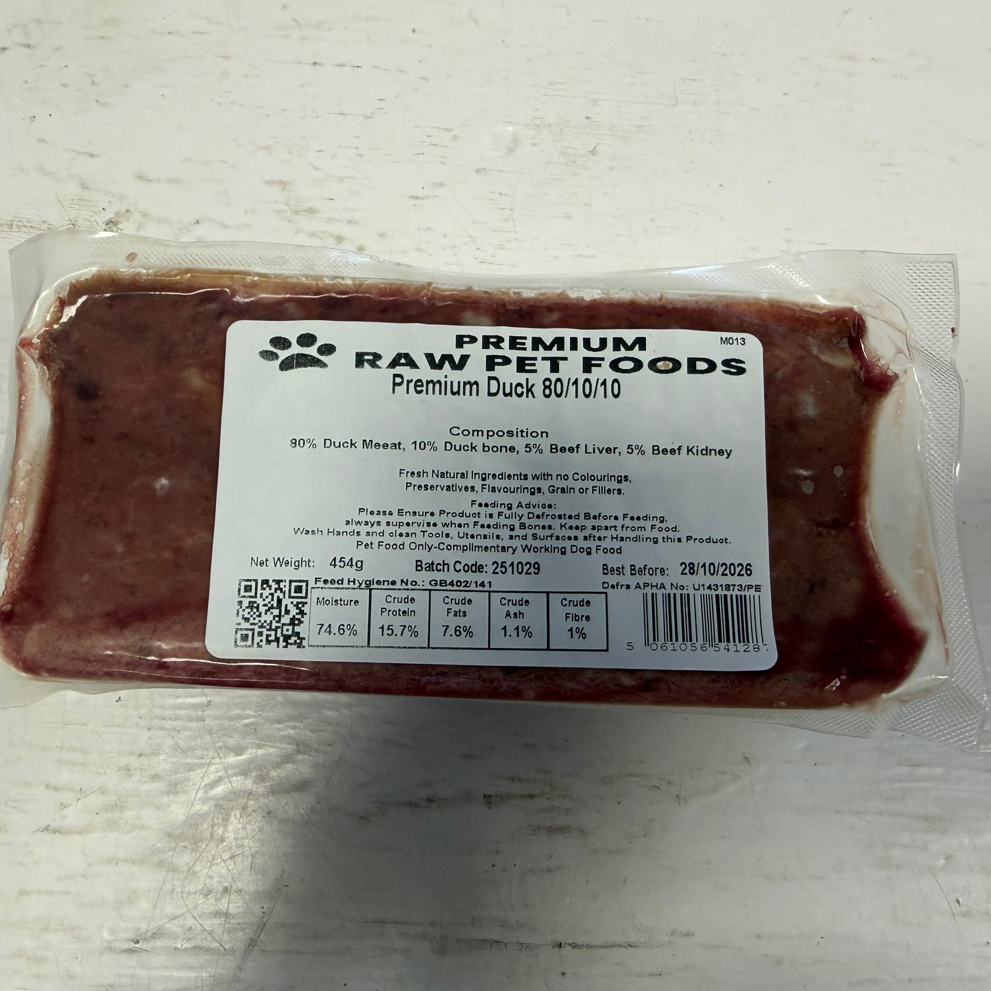 454g 80/10/10 Single Protein ALL FLAVOURS