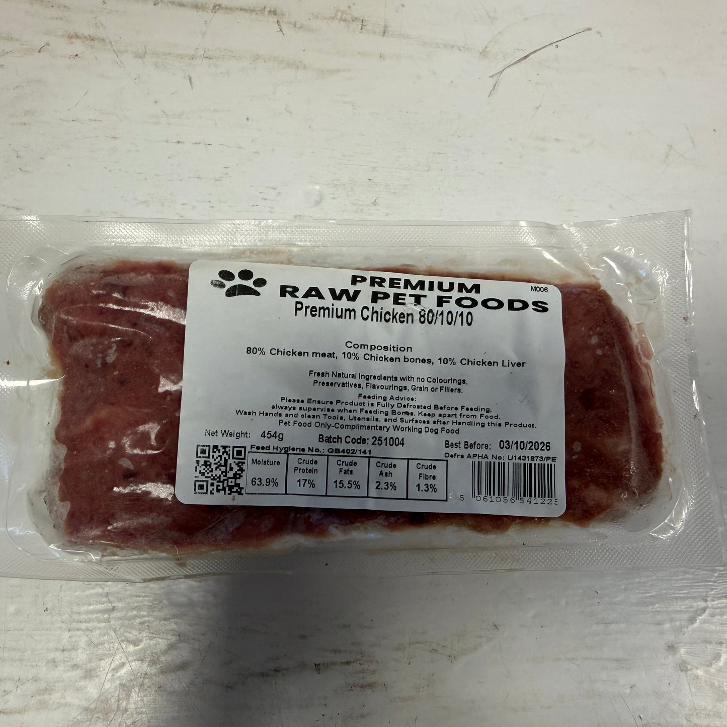 454g 80/10/10 Single Protein ALL FLAVOURS