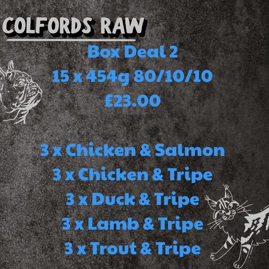 Box Deal #2 15 x 454g (ALL TRIPE MIXES)
