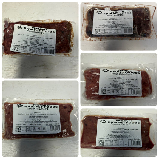 454g 80/10/10 Single Protein ALL FLAVOURS