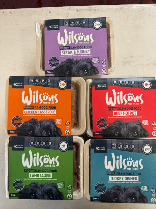 Wilsons 500g All Flavours