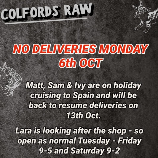 A* NO DELIVERIES 6th Of October