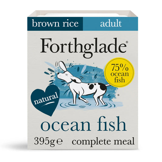 Forthglade Ocean Fish & Brown Rice Tray 395g