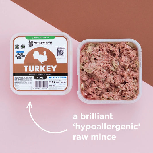 Mersey Raw Turkey Mince 500g