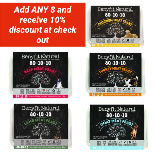 Benyfit Natural 80-10-10 ALL Flavours