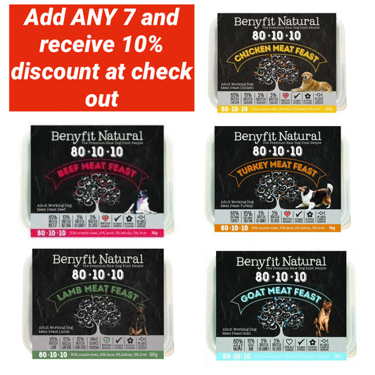 Benyfit Natural 80-10-10 ALL Flavours