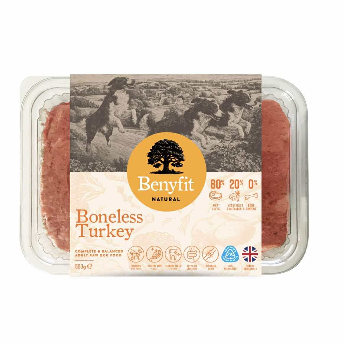 Benyfit Natural Boneless Complete with Veg 1kg ALL FLAVOURS