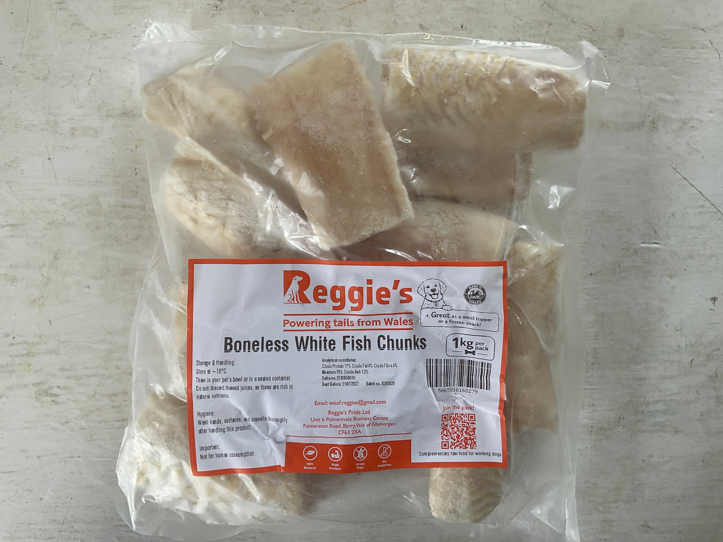 White Fish Chunks - 1kg