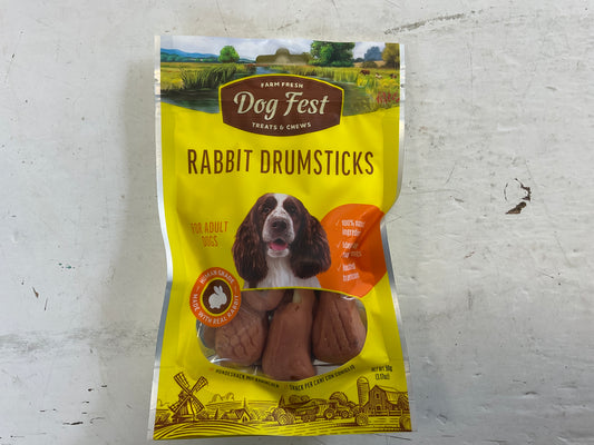 Dog Fest Rabbit Drumsticks