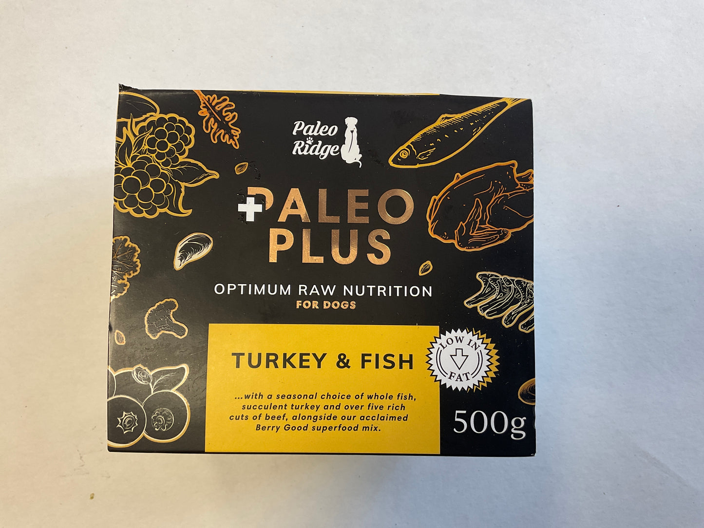 Paleo Ridge Turkey & Fish 500g